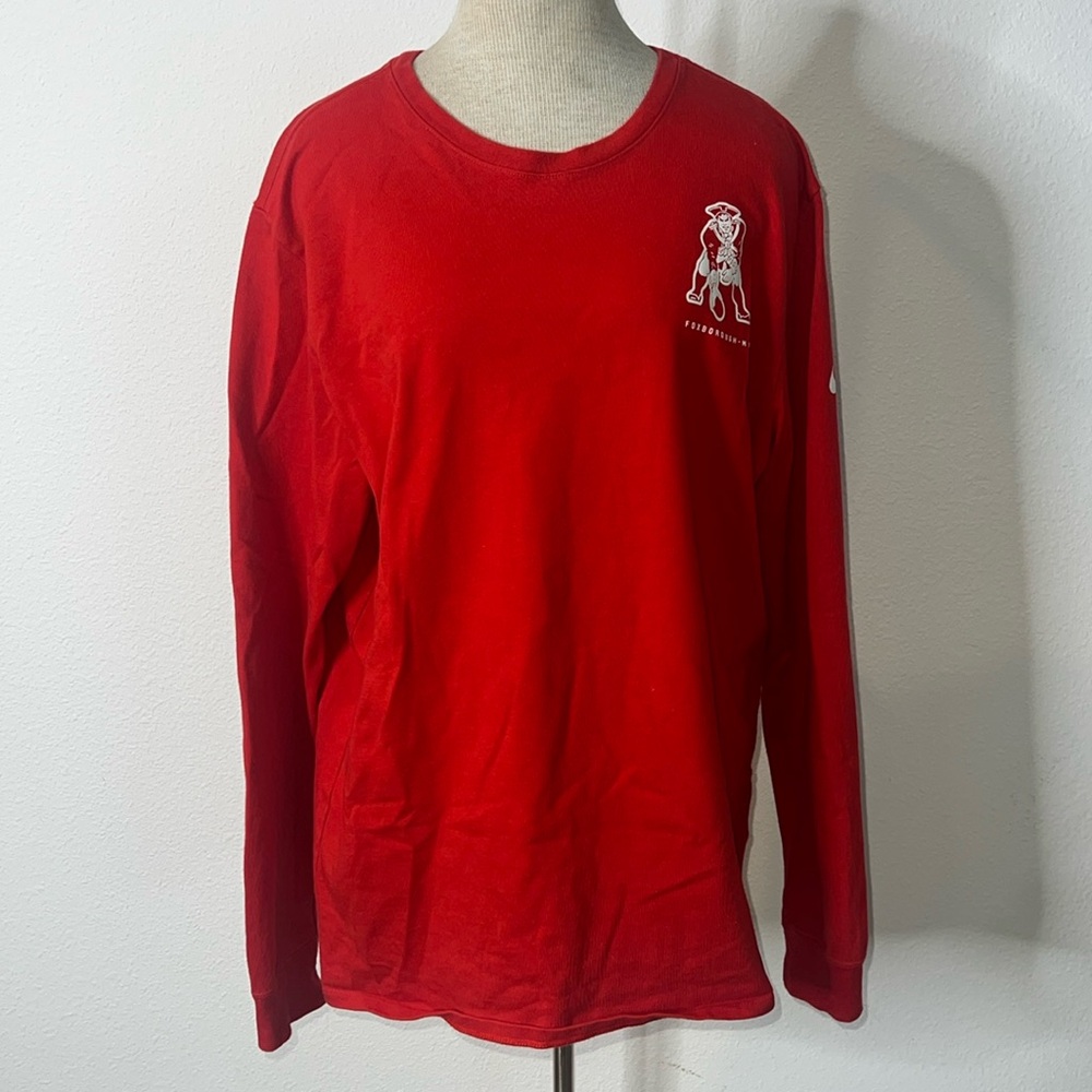 Nike Patriots Long Sleeve Tee with Throwback Logo